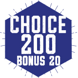 ***SPECIAL*** 200 Choice Plan with $35 Bonus Points